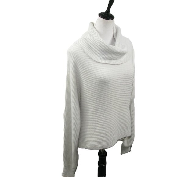 Rachel Zoe Cream Cowl Neck Sweater Size Small - Picture 1 of 5